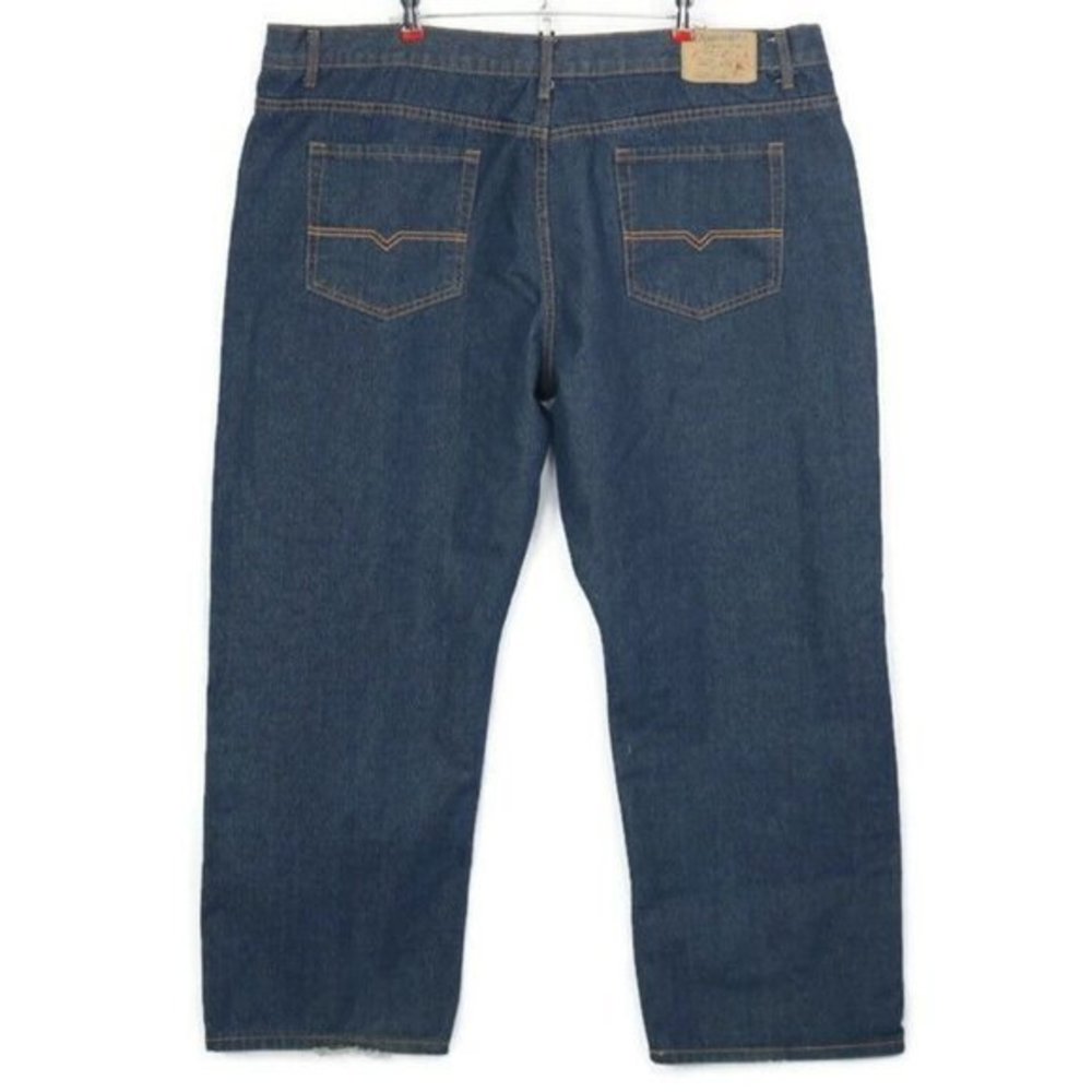 Vintage Genes 1891 Slim Straight Jeans Dark‎ 48 X 32 Actual 45 X 30